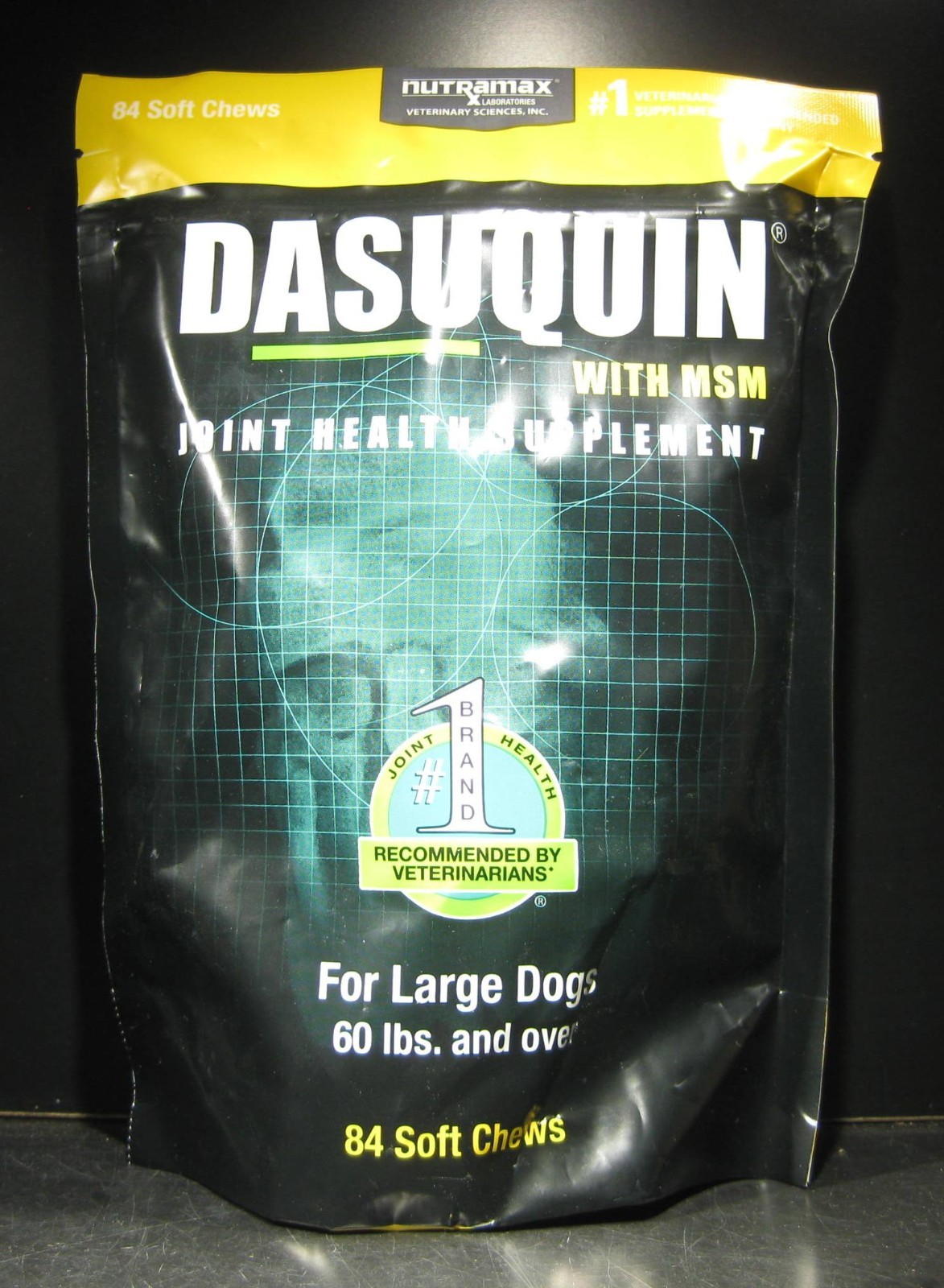 Dasuquin w/ msm Joint Health Supplement for Large Dogs 84 Chews Exp 01/2027