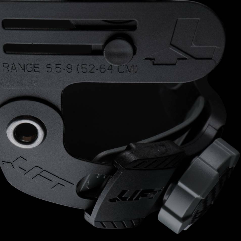 Lift Safety HDF-50C19WC Dax 50/50 Carbon Fiber Full Brim Hard Hat White-Black