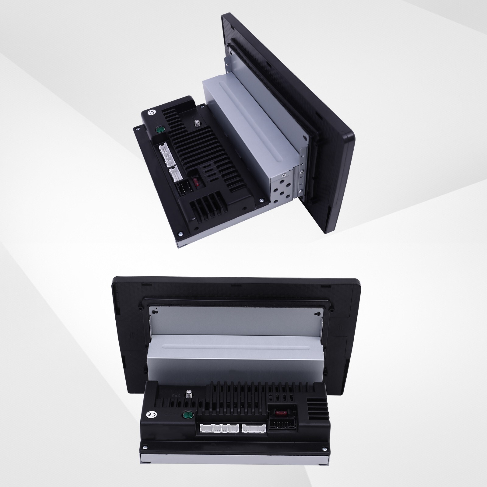 Single 1 Din Android 13 Carplay Car Stereo Radio GPS WIFI BT Touch Screen 10.1"