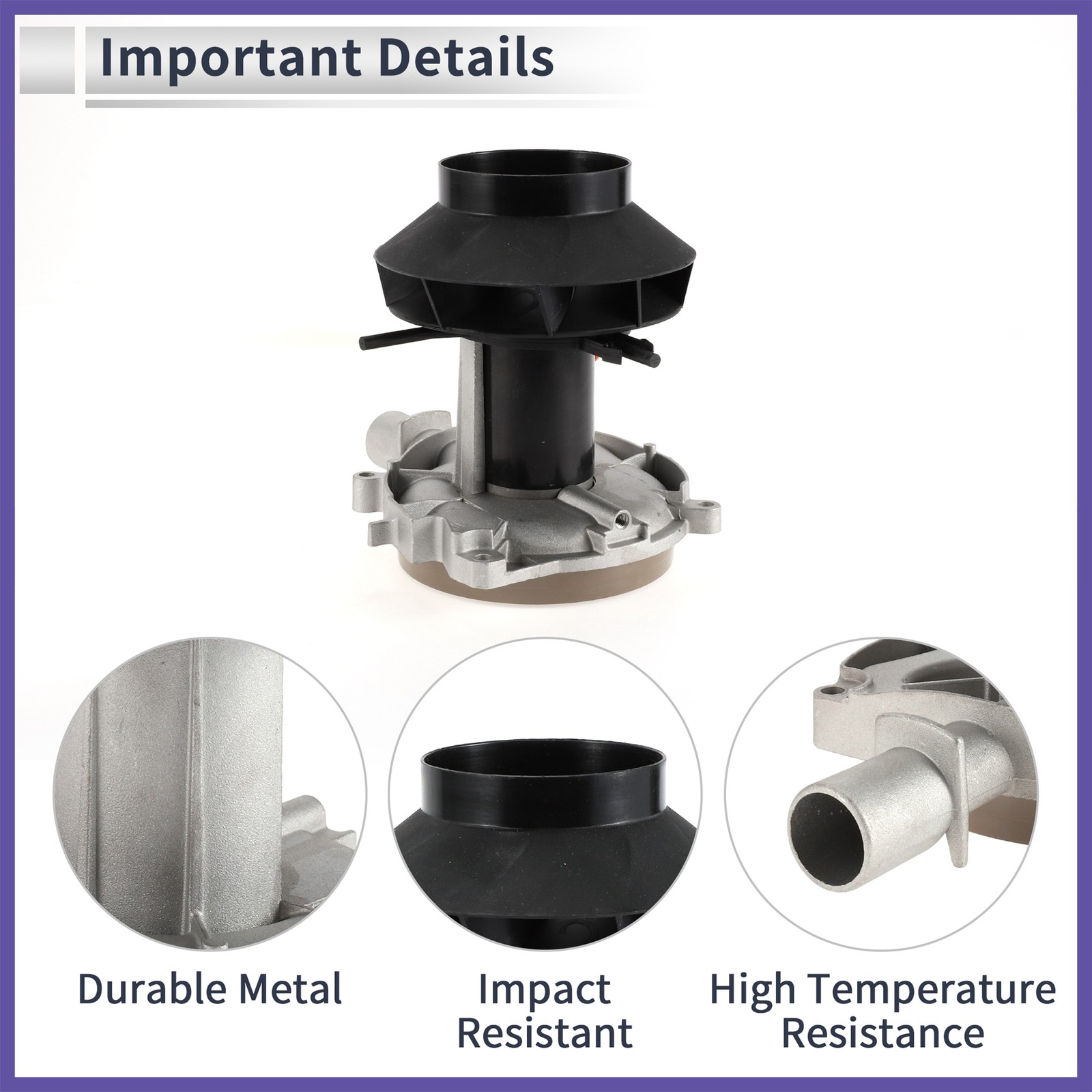 Blower Motor Assembly Combustion Air Fan Heater Car Truck Van RV Bus Boat