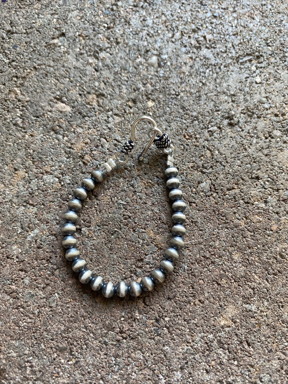 Necklace Extender Sterling Silver Pearls Bead 4mm 4 Inch