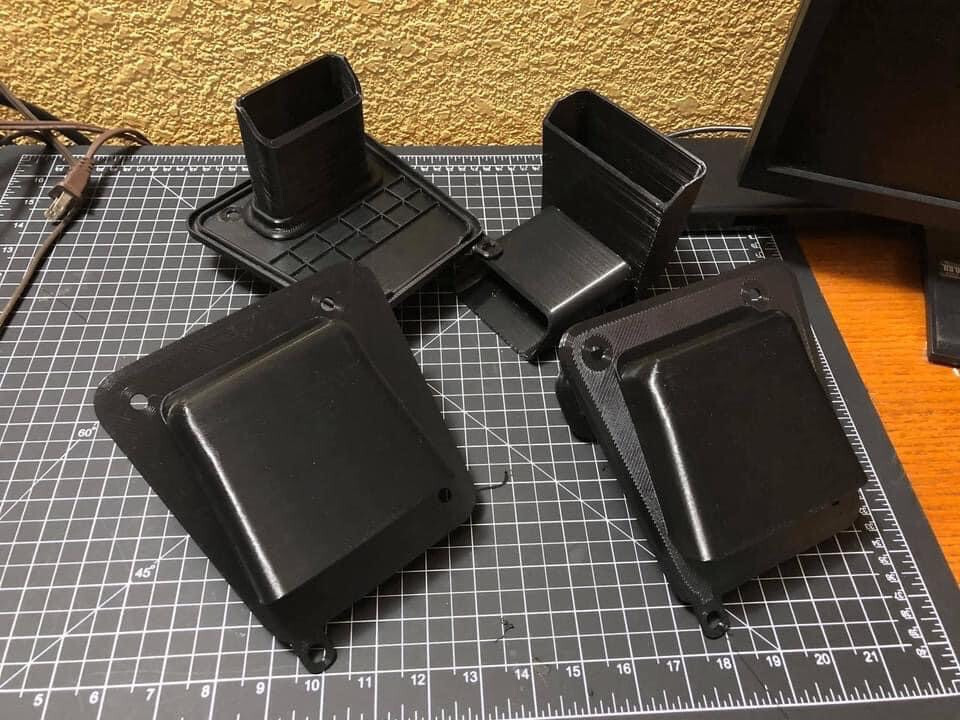 ORIGINAL USA MADE! KLX 250, 300/ KDX 200 SNORKEL DUCT AND LID KIT