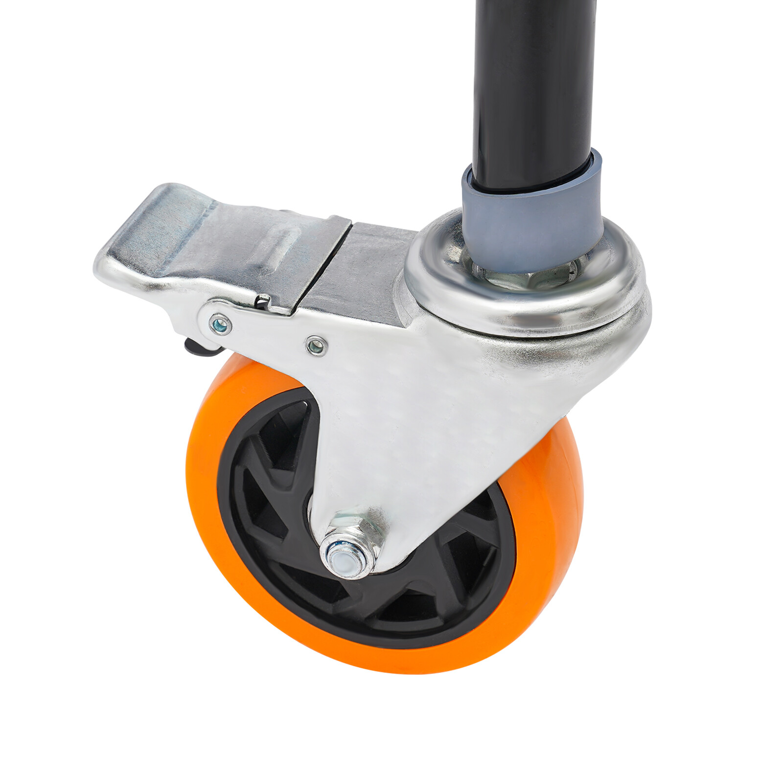 4-in-1 Toilet Rolling Transport Chair, Foldable Shower Chair With Wheels