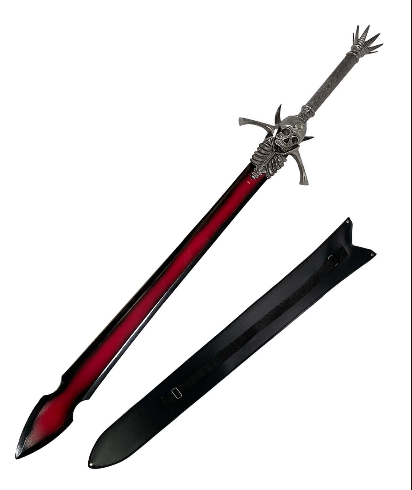 Dante's Rebellion 51-Inch Full Metal Replica Sword, Red