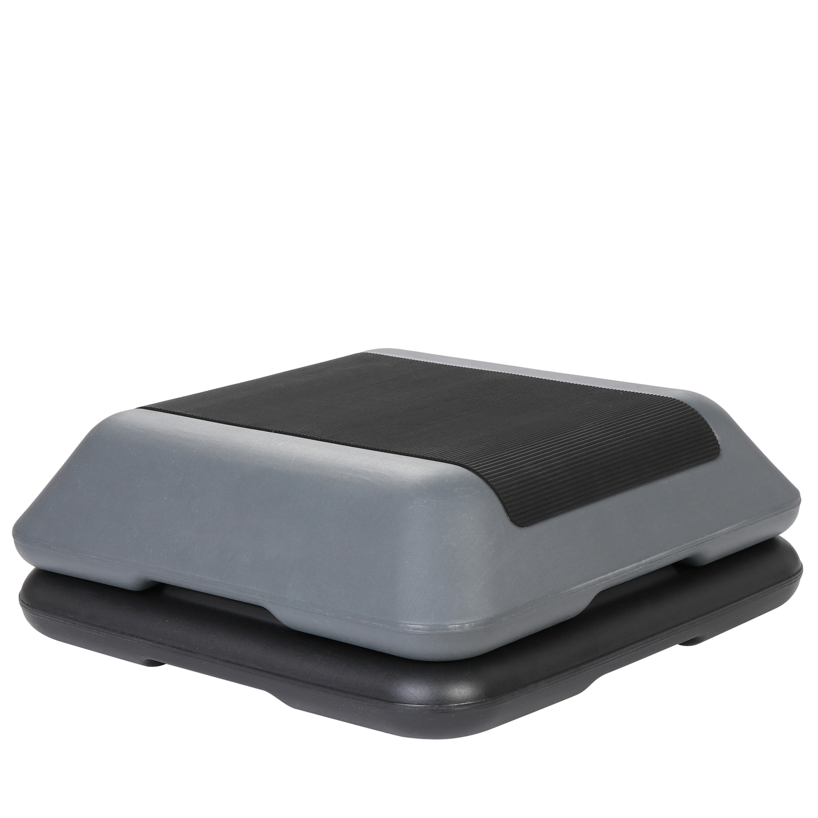 2PCS 16"x16"Aerobic Step Platform Exercise Workout Aerobic Stepper 4" - 12"