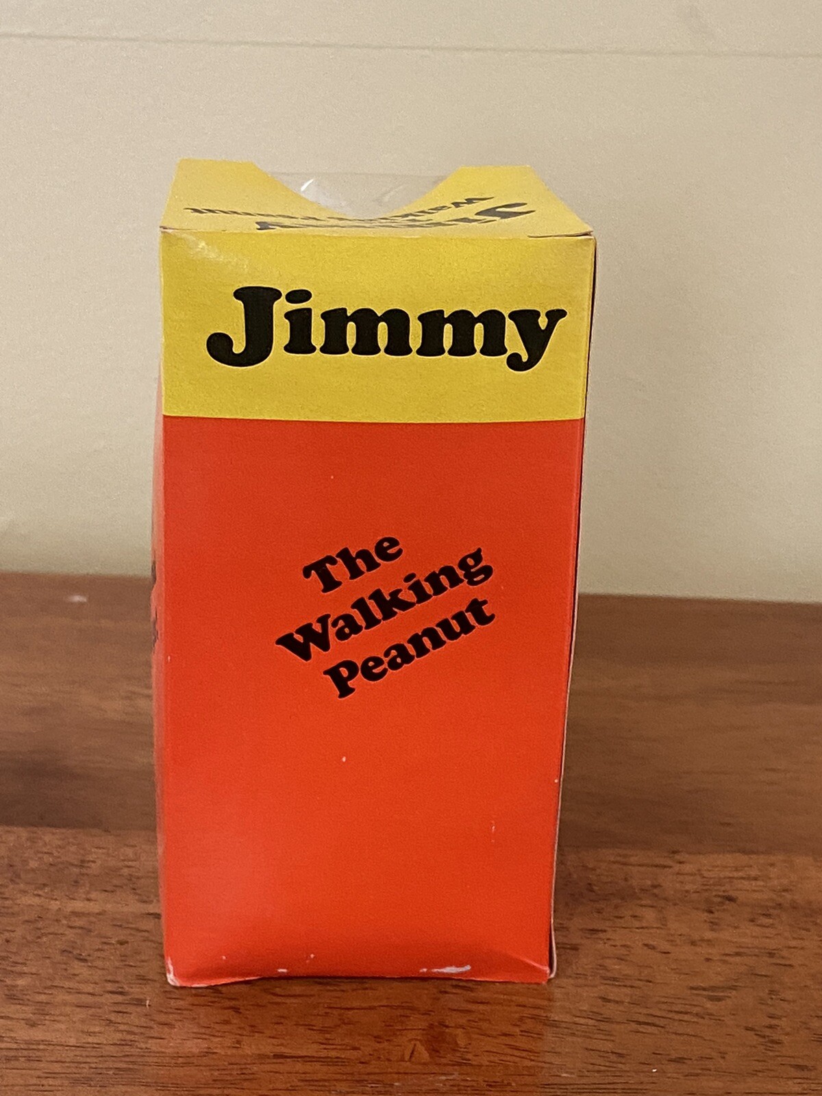 Jimmy Carter "Jimmy The Walking Peanut" Vintage Wind-Up Toy in its Original Box