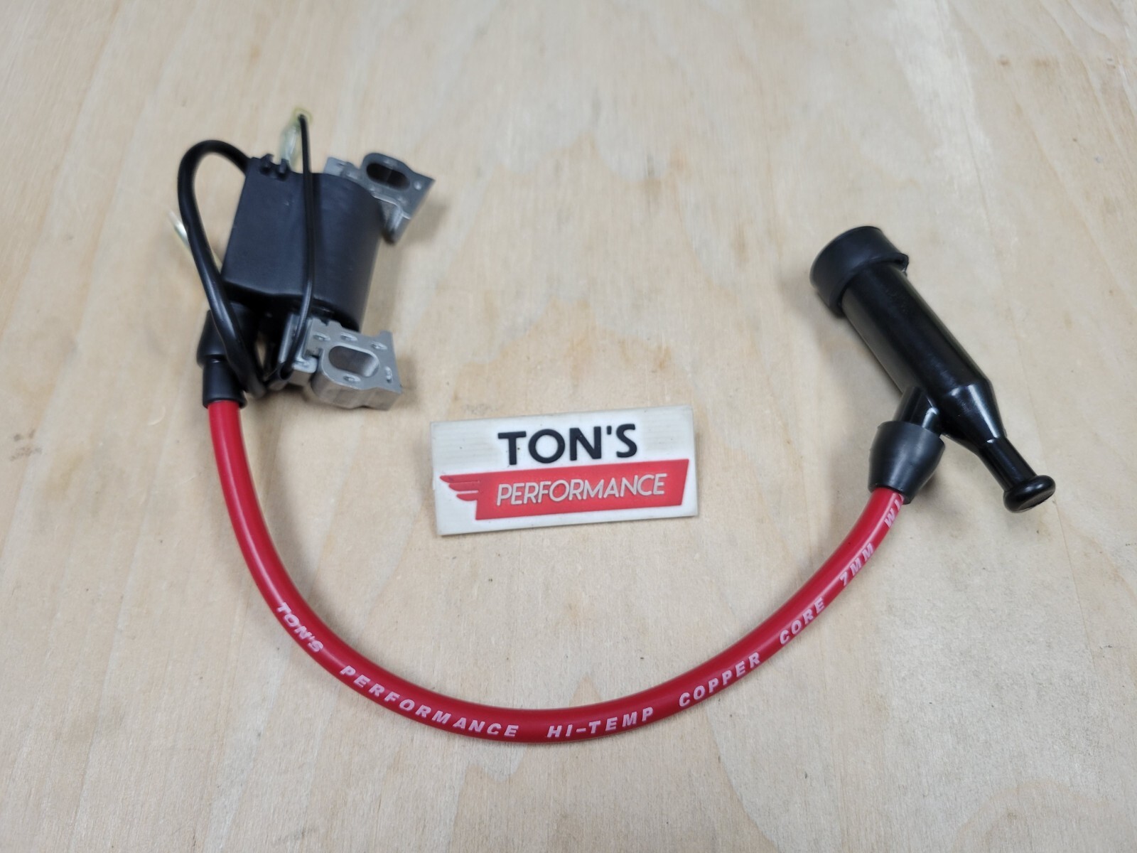 Ton's Predator Performance Coil kart racing ALL COPPER NO Rev Limit Red 7mm wire