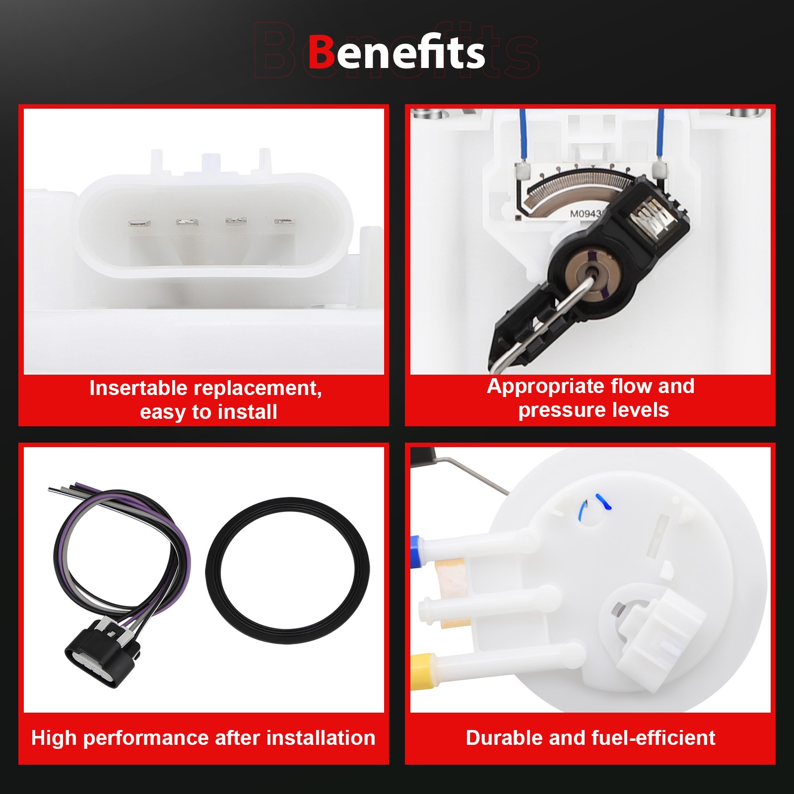 E3518M Fuel Pump Assembly for Cadillac Buick LeSabre GMC Oldsmobile Pontiac