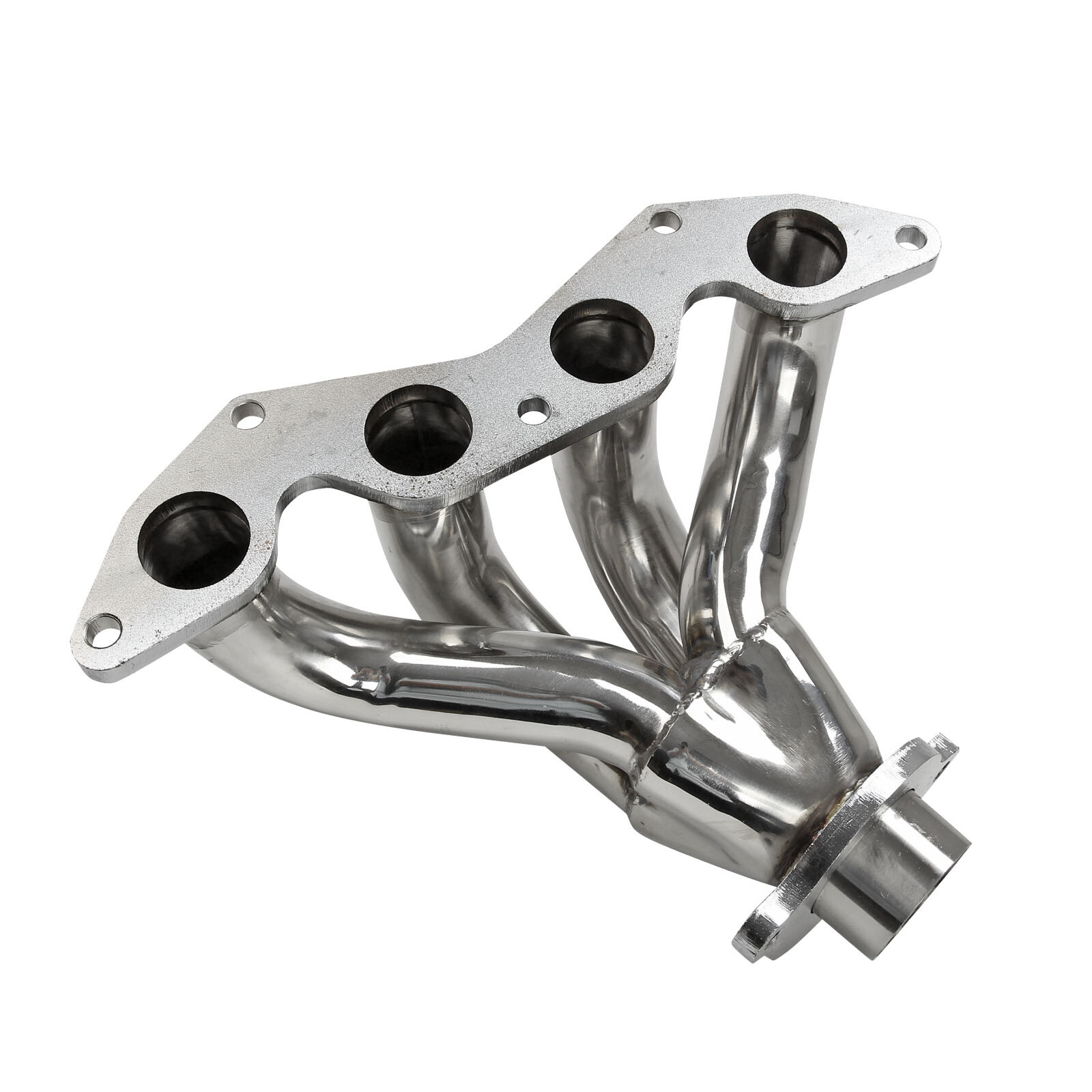Stainless Race Manifold Header For Honda Civic EX 2001-2005 1.7L SOHC D17A2