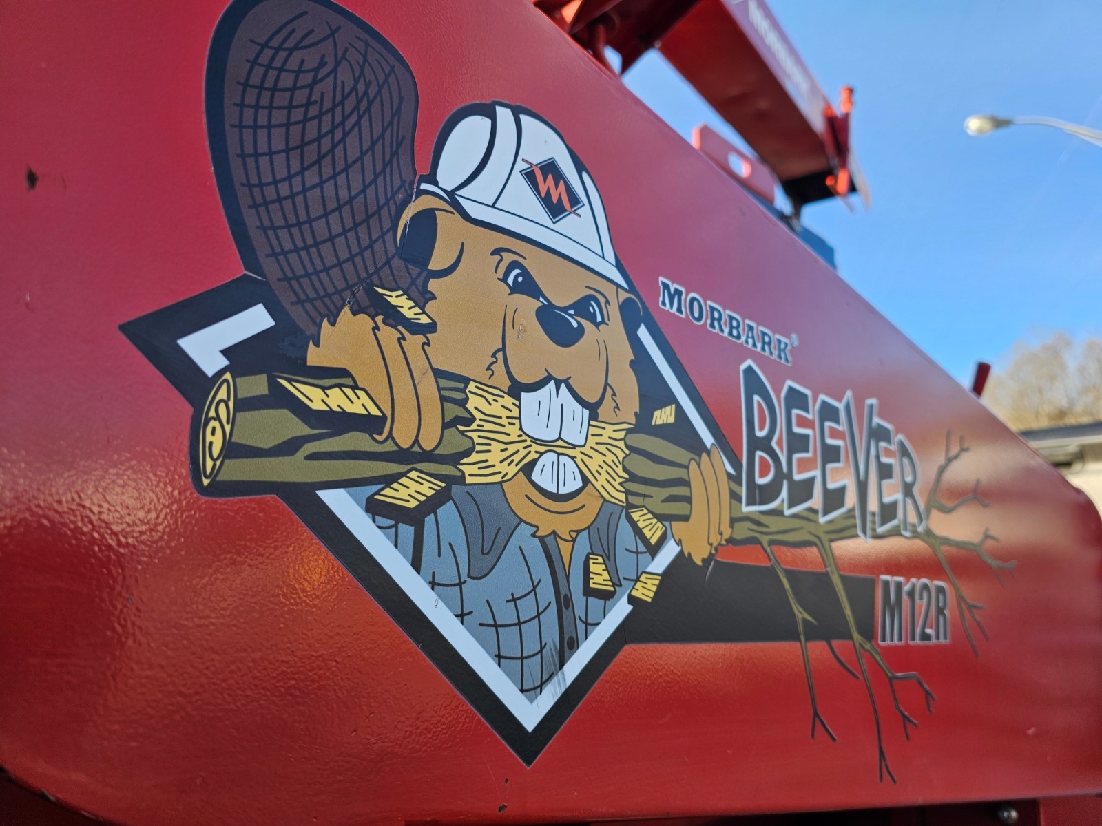 Morbark Beever M12R 367 Hours Auto Feed Perkins Turbo Diesel 12" Wood Chipper