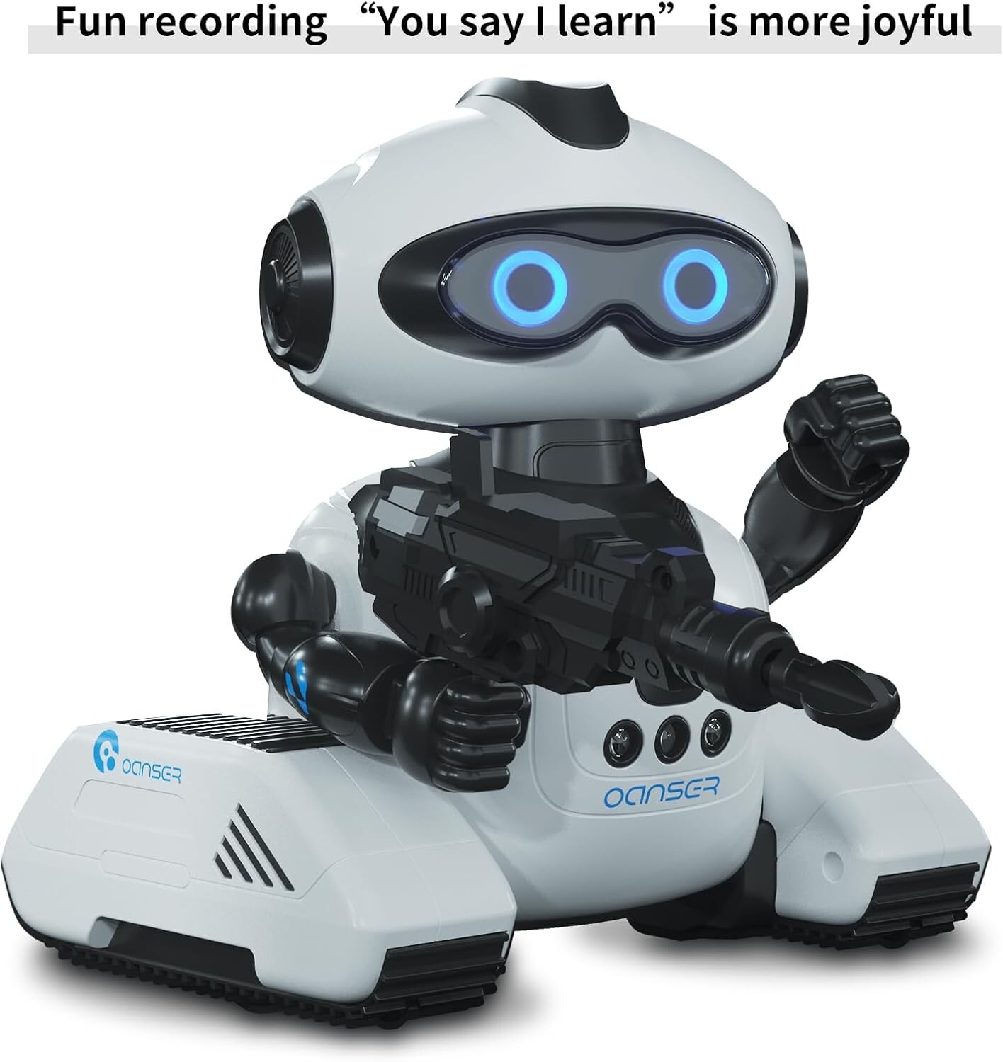 Rechargeable Robot Toy, RC Robot has Gesture Sensing & Voice Recording- NEW
