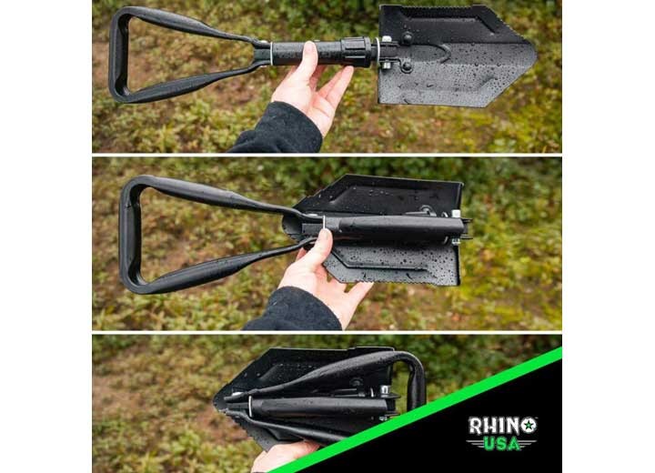 Rhino USA RNO-ETOOL Folding Survival Shovel