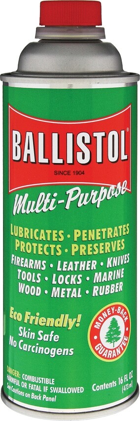Ballistol 16oz Cleaner/Lubricant Eco-Friendly Skin Safe Protects And Preserves