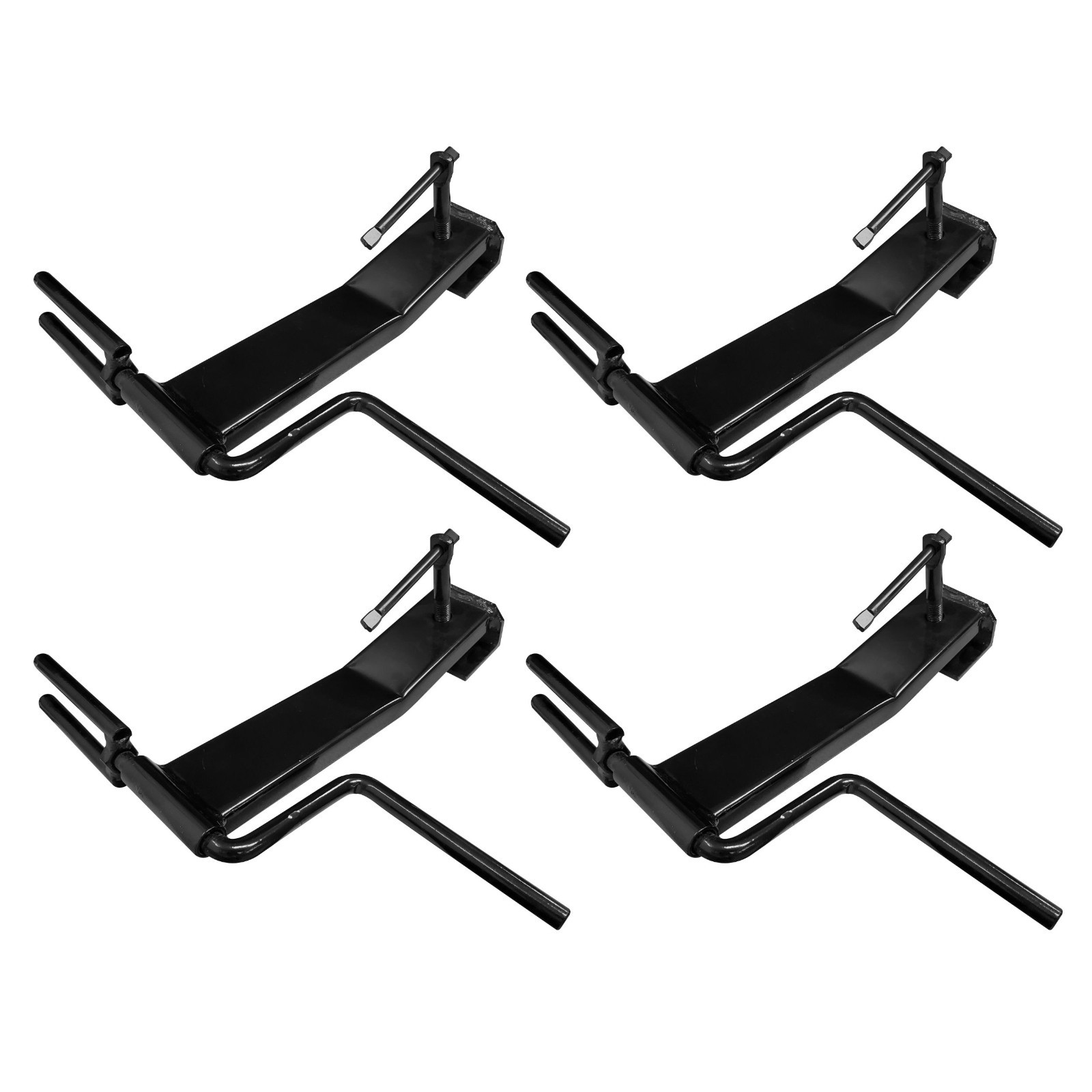4 Pack Winch Strap Winder for Roll-Up Flatbed Trailer Winch Strap Up To 4" Wide