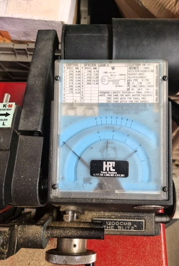 🔑 Space & Depth Keys Set! M1 Master 4 Pin! Code Cut! LOCKSMITH LOT 🔑