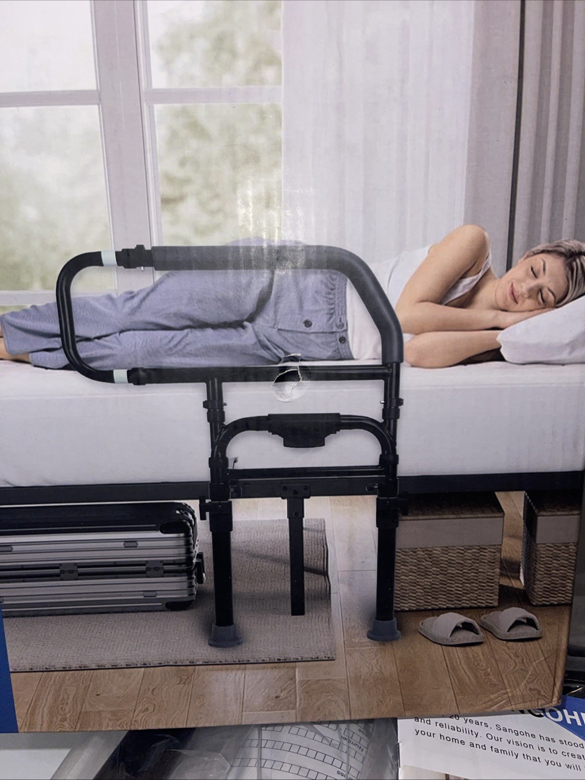 Sangohe Bed Rails for Elderly Adults Safety - Heavy Duty Bed Rail for Senior ….