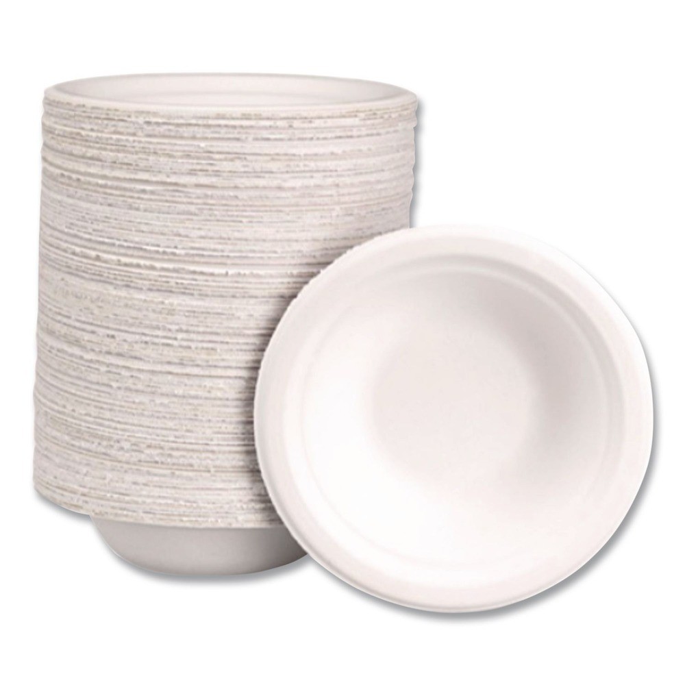 Chinet 25780 12 oz Paper Pro Round Bowls - Beige (1000/Carton) New