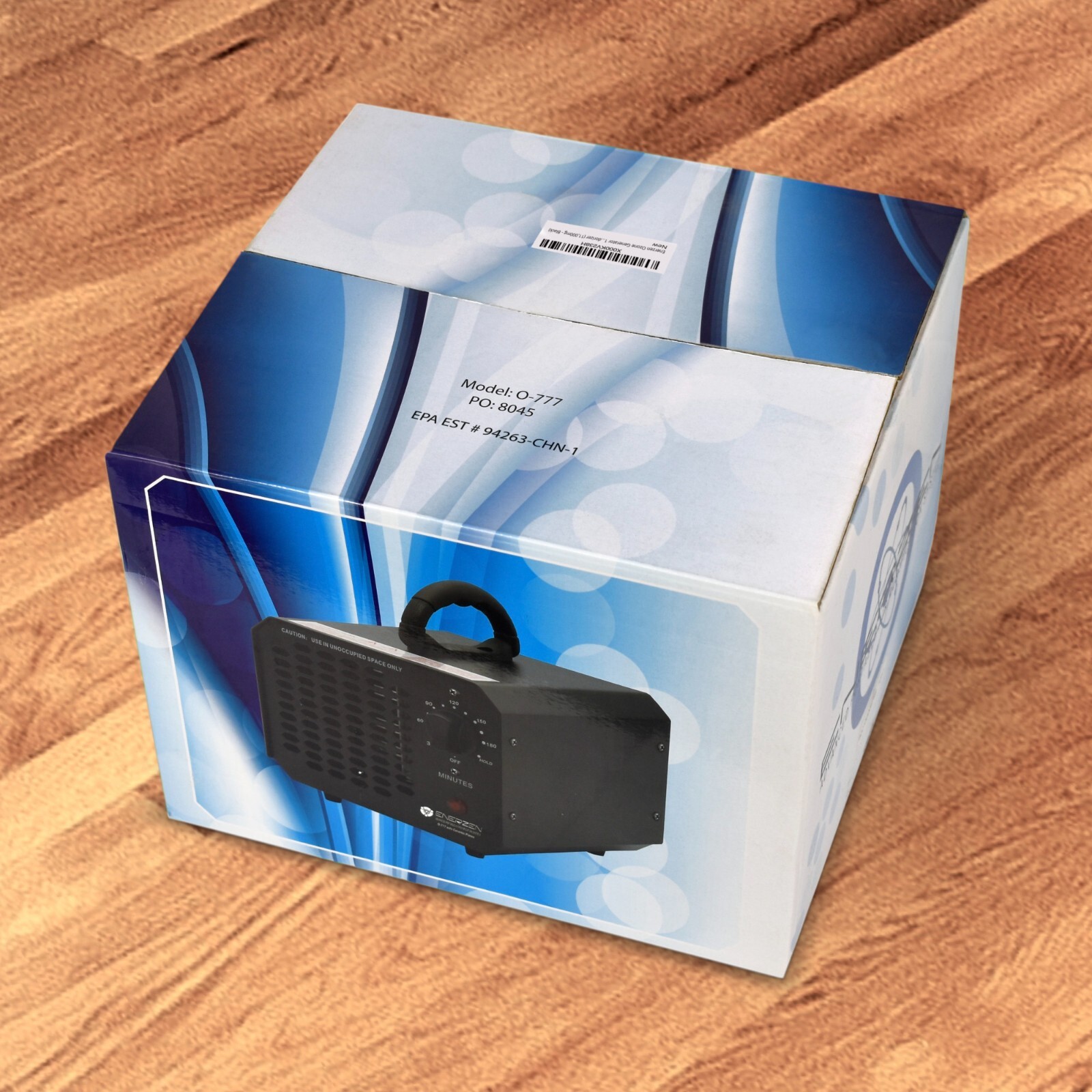 Enerzen O-777 - 60,000 mg/h Ozone Generator Deodorizer Air Purifier Odor Ionizer