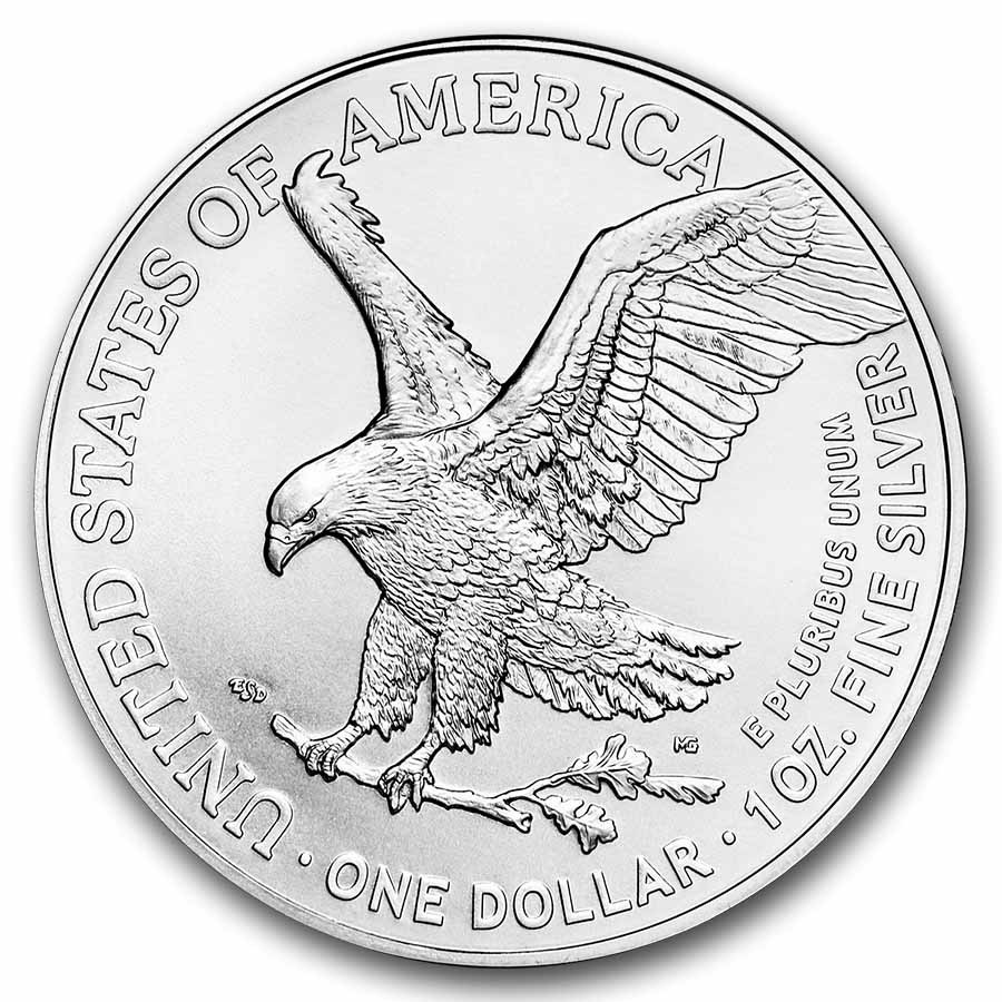2026 1 oz American Silver Eagle Coin BU (Tube of 20)