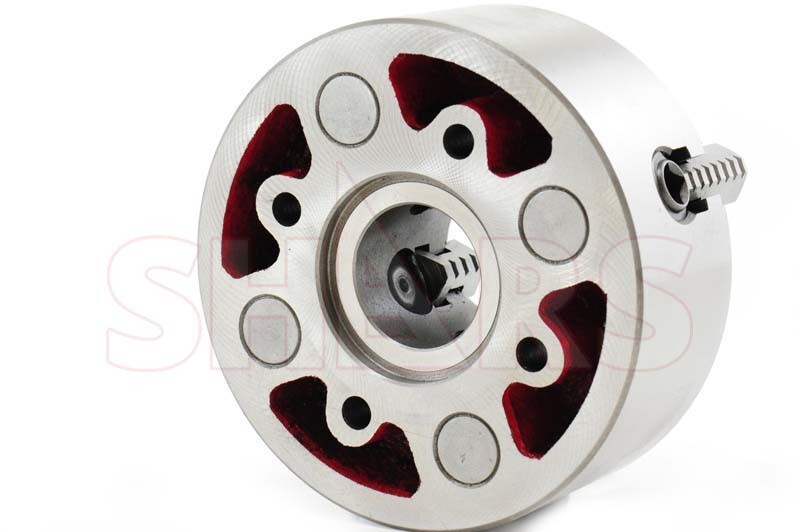 SHARS 6" 4 Jaw Independent Lathe Chuck with TIR Certification NEW R[