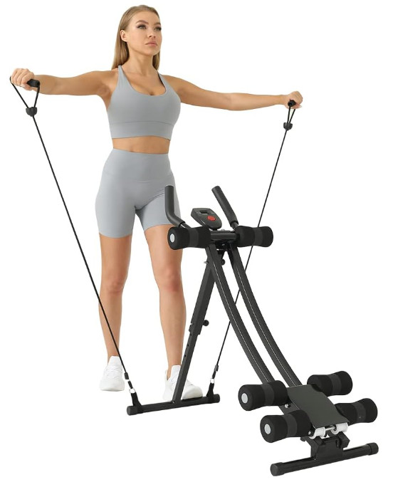 Core & Abdominal Trainers AB Workout Machine Home Gym Strength Training Ab, New