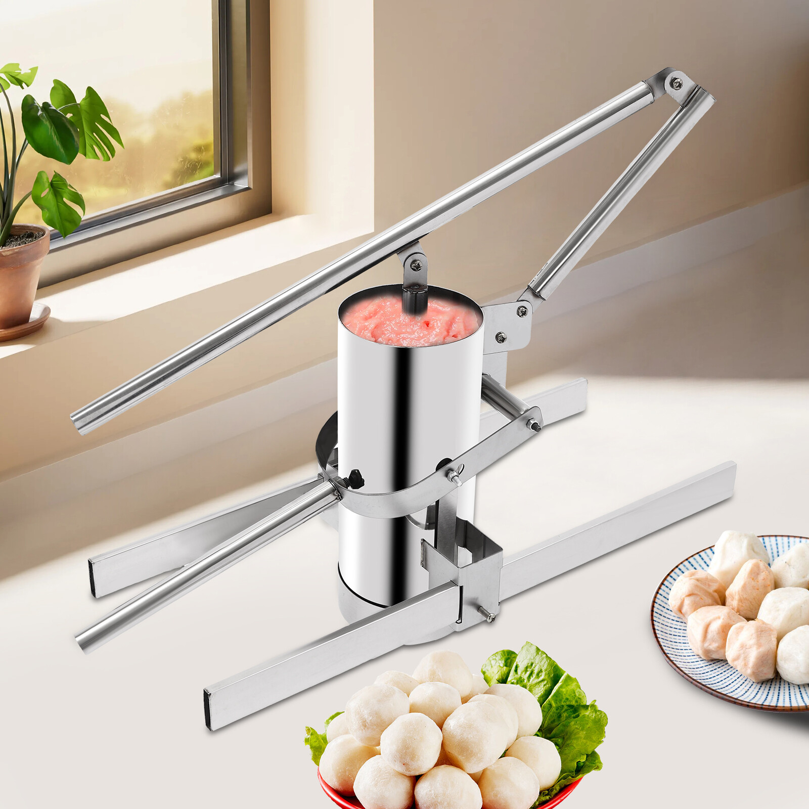 Manual Meatball Making Machine Processing Forming Stainless Meatball Machine HOT