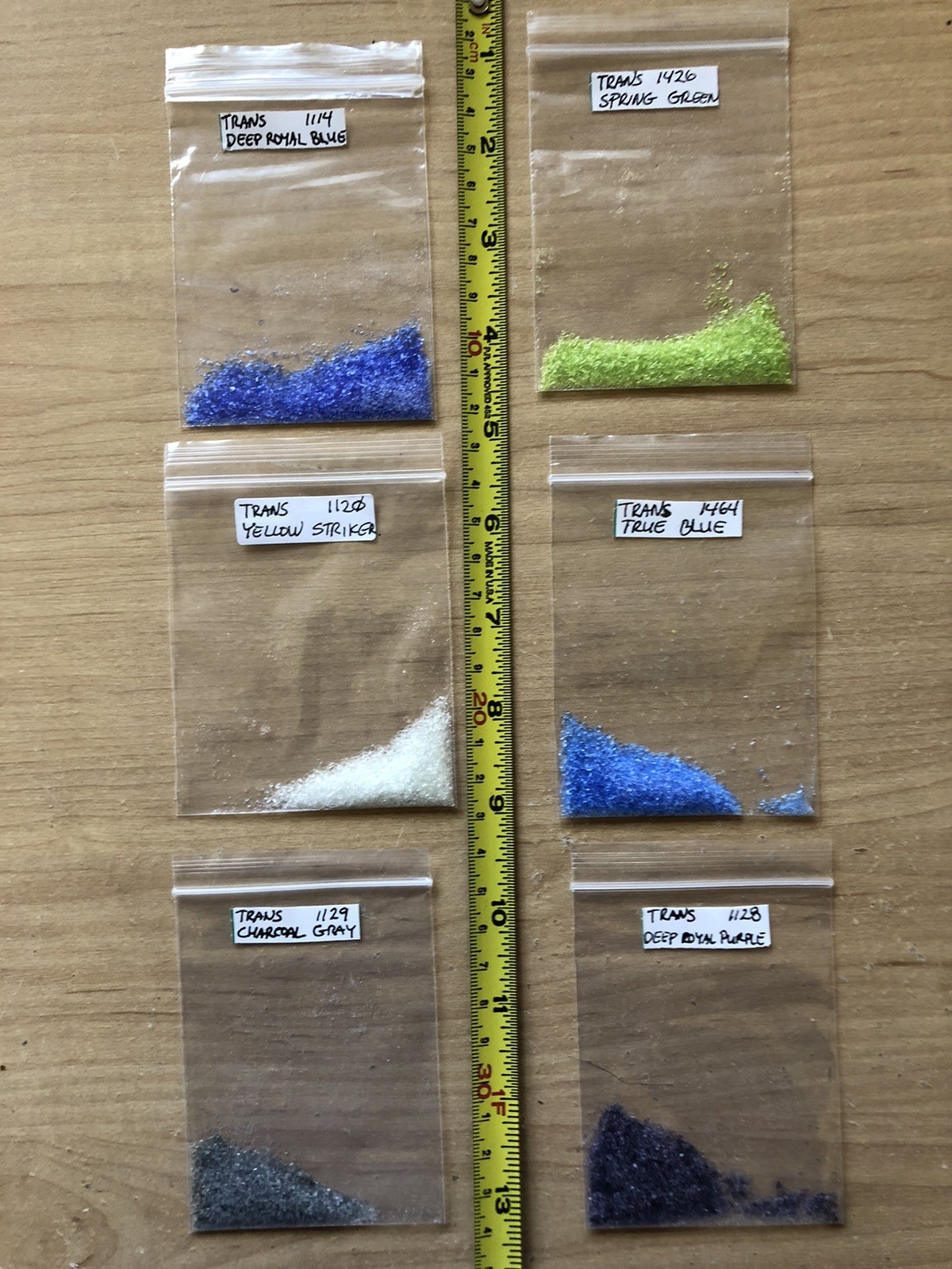 Bullseye COE90 Scrap Stringer-Confetti-Frit&More: Fusing Starter Mega Pack:Used