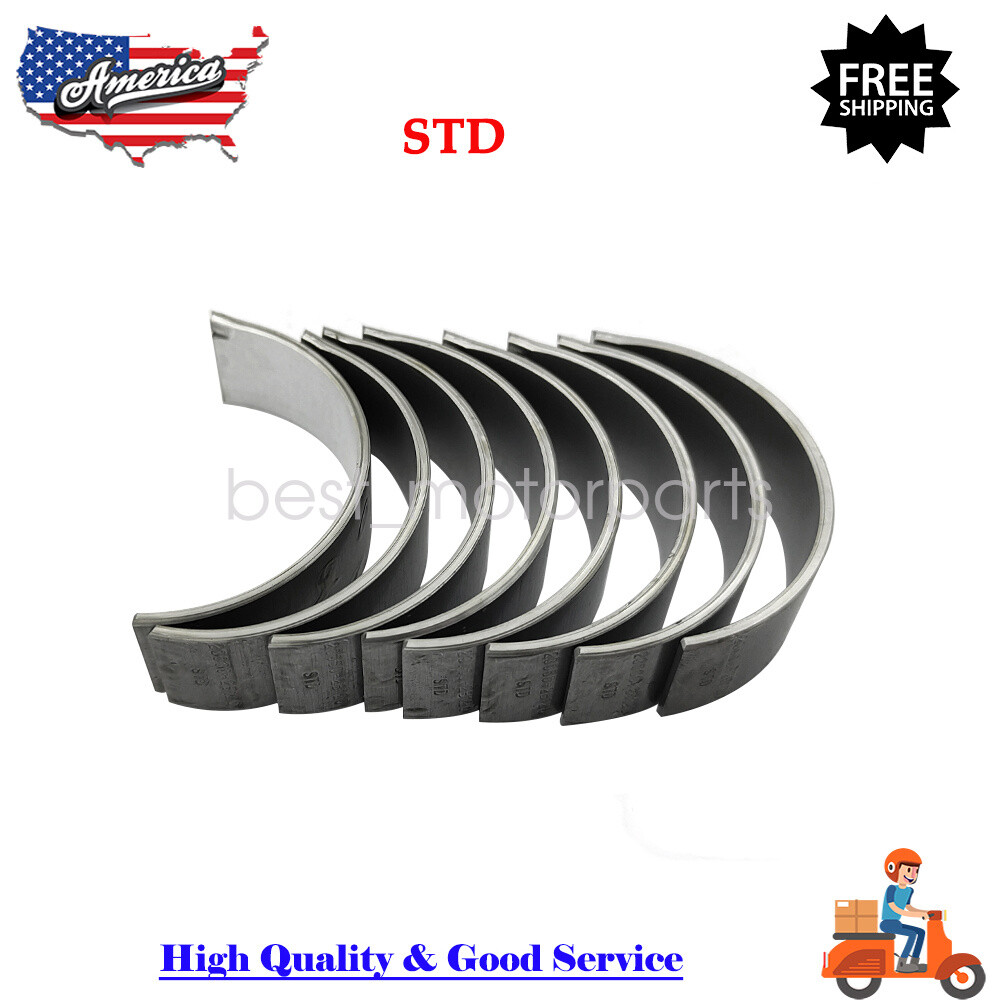 Replacement STD Rod Bearing Set For 10-16 Hyundai Kia Accent Rio 1.6L DOHC 16v
