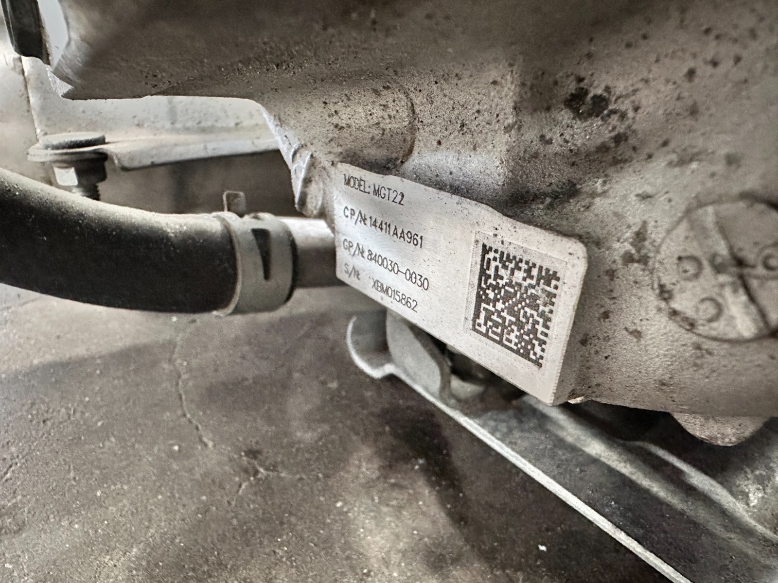 19-25 SUBARU ASCENT TURBOCHARGER EXHAUST MANIFOLD WITH 58K MILES, OEM LOT3648