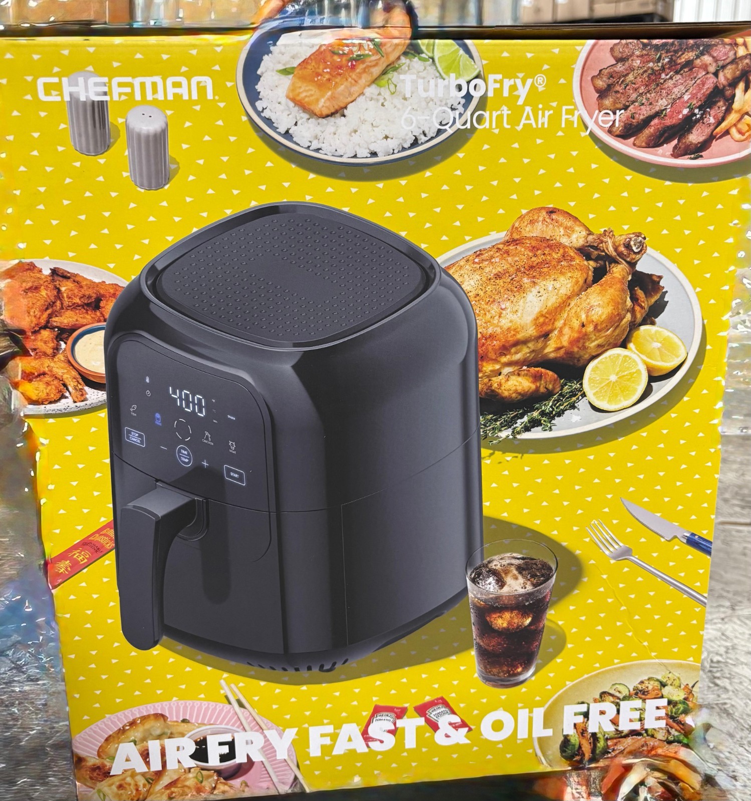 Chefman TurboFry 6 Qt Air Fryer