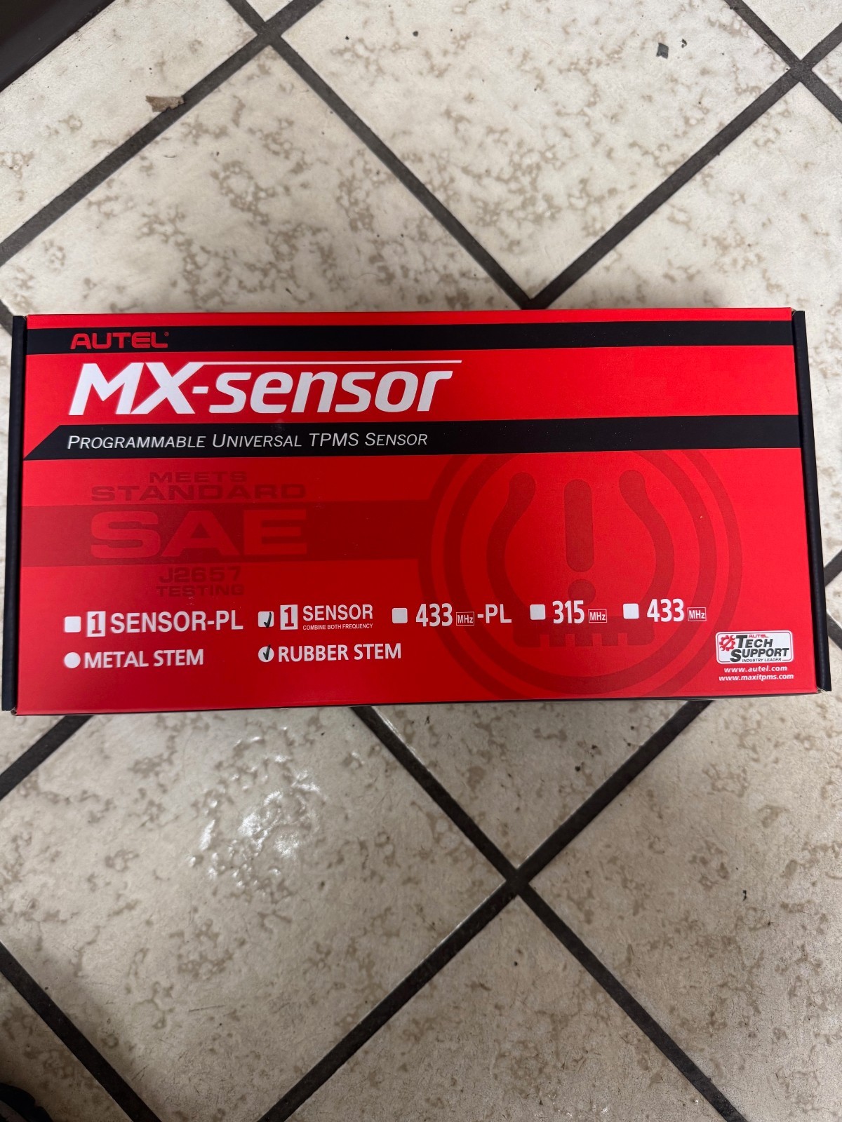 Autel MX-Sensor Programmable Universal TPMS Sensor 100 sensors= free gift