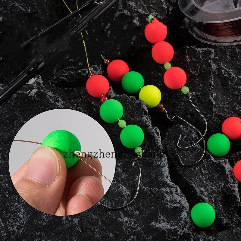 50/100Pcs Fishing Foam Floats Strike Indicators Walley Pompano Rig Bobbers Rig