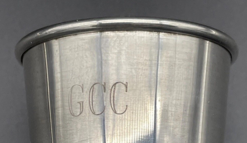 Sterling Silver Shot Glass / Jigger Reed & Barton X88 Barware Great Condition