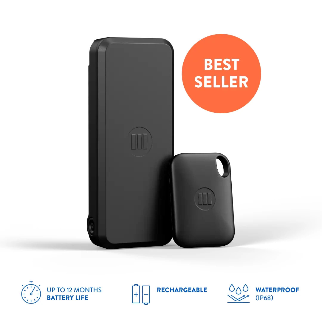 MONIMOTO 9 GPS Motorbike 5G Theft/Movement Tracker with Smartphone Alert App