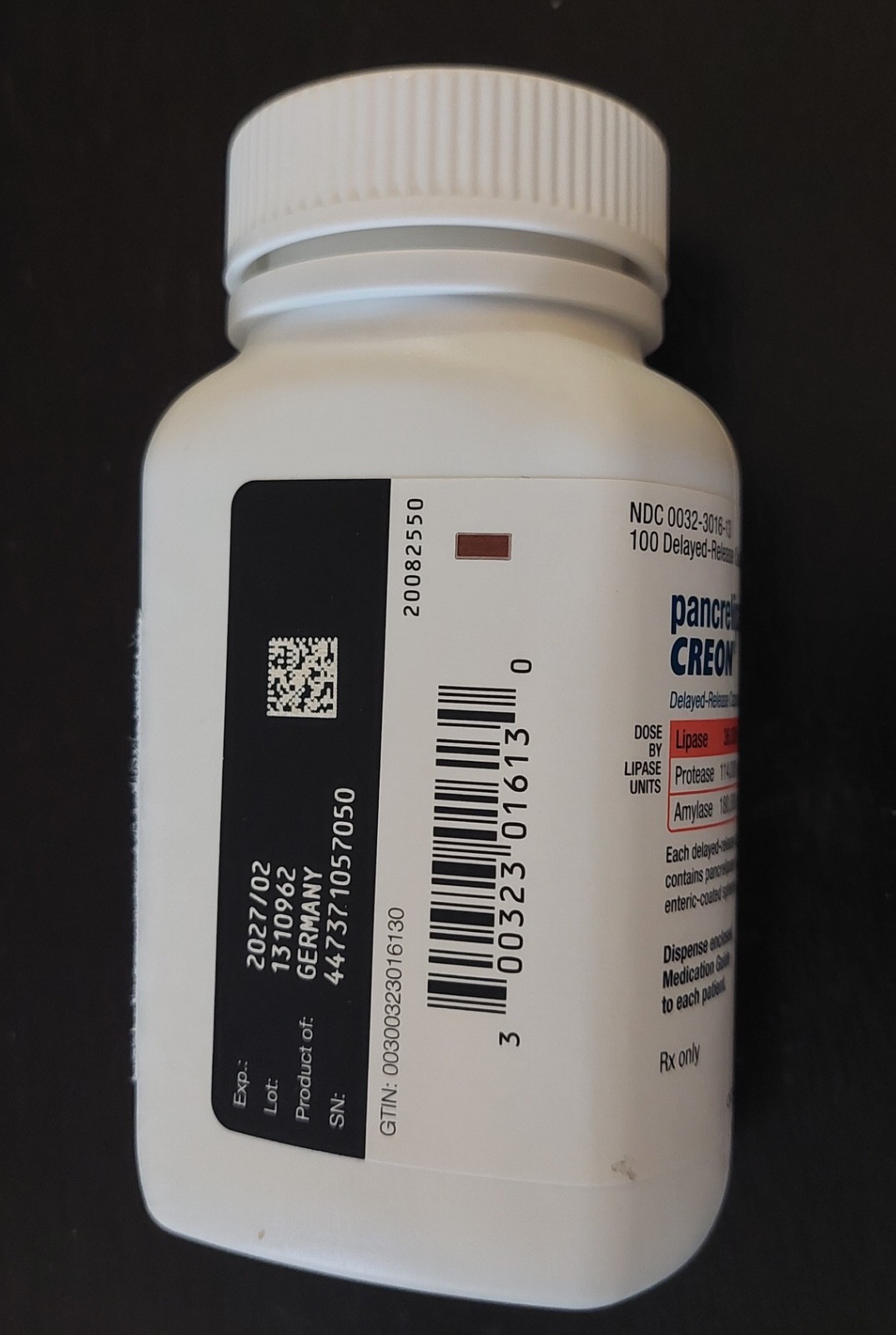 Creon 36,000, Pancreatic Enzymes, exp.02/27 (5 available)