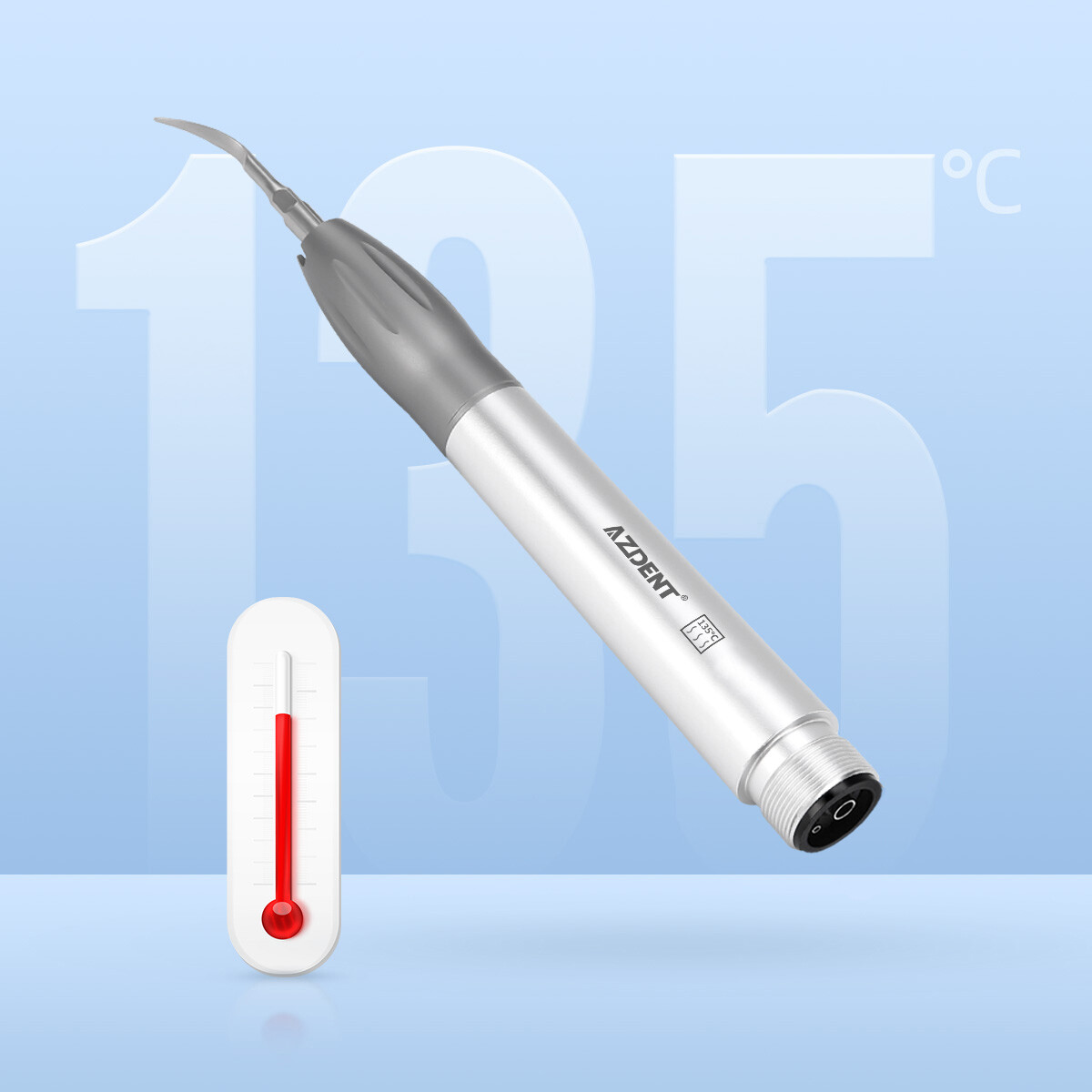 AZDENT Dental Ultrasonic Air Perio Scaler Handpiece Hygienist 2/4Holes