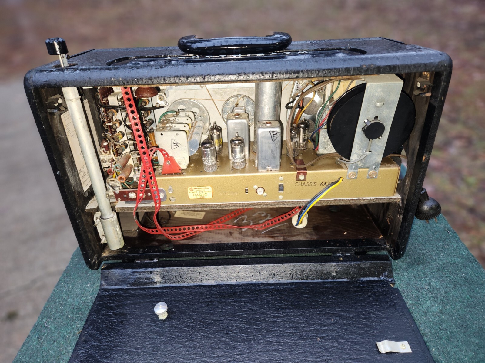 Mid-Century ZEINTH TRANSOCEANIC Multi-Band Radio ~ Model B600 ~ 1959/1962