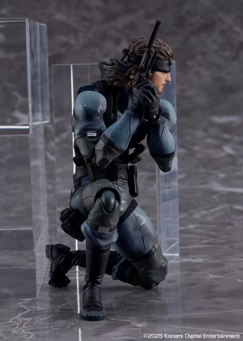 Figma Metal Gear Solid 2 Sons of Liberty Solid Snake MGS2 Ver. Updated Edition