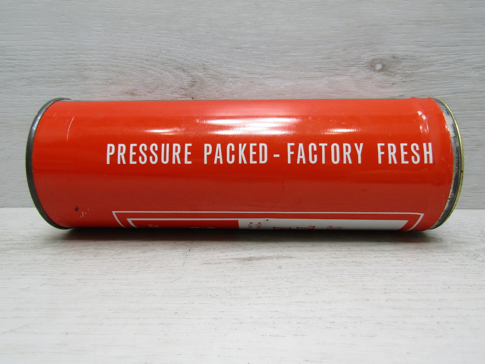 Vintage Sears Sure-Shot Tennis Ball Metal Can With 2 Balls VTG Decor England