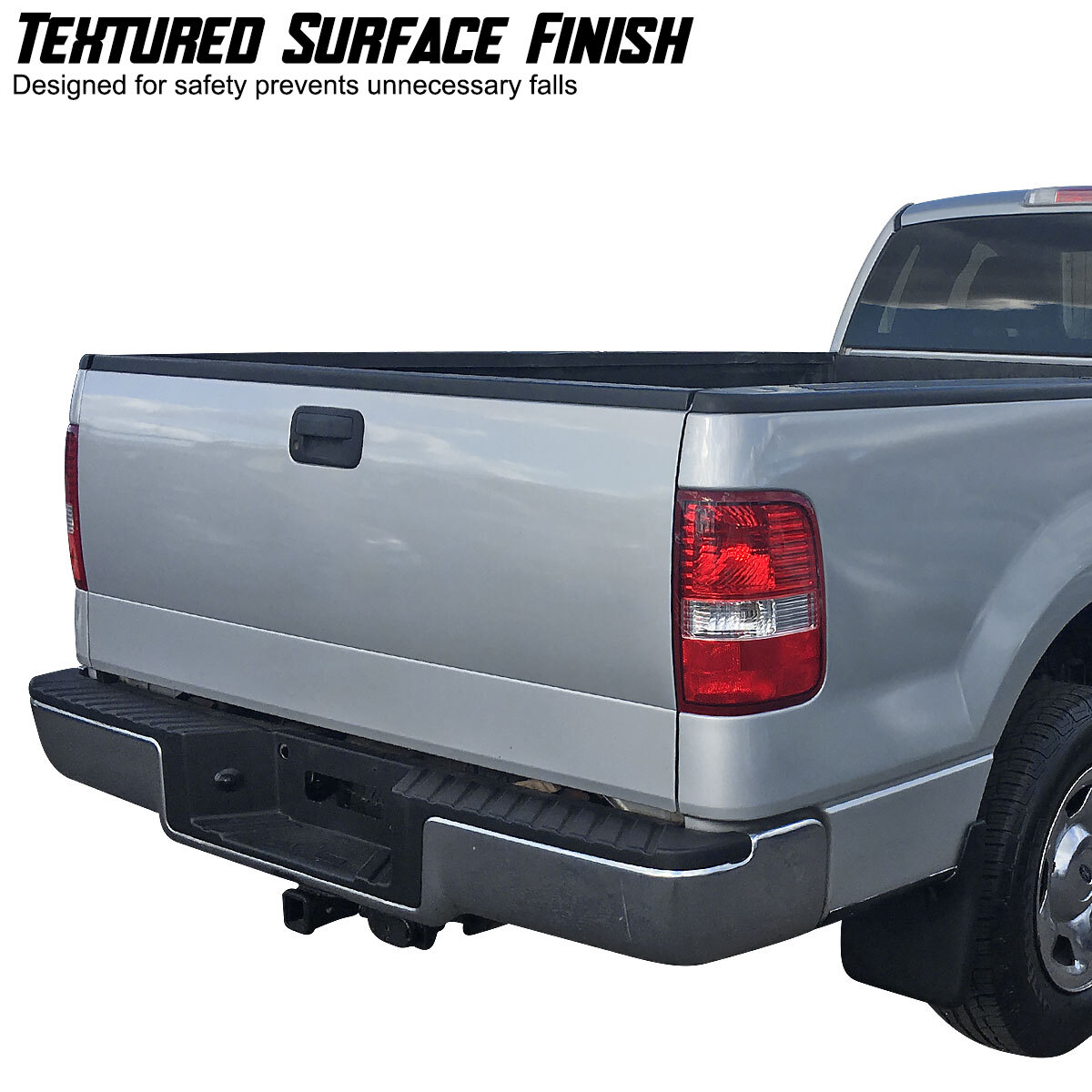 Tailgate Molding Fits 2004-2008 Ford F150 Trunk Top Protector Cover Cap Spoiler