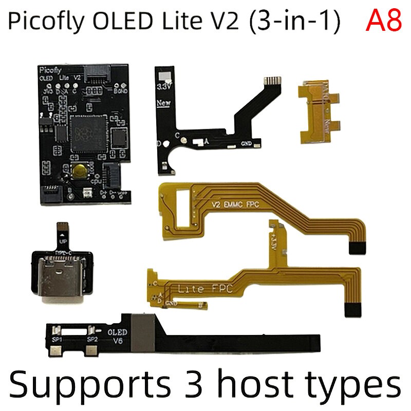 For Hwfly Picofly Raspberry Pi Rp2040 Chip Support For Endurance Version/OLED