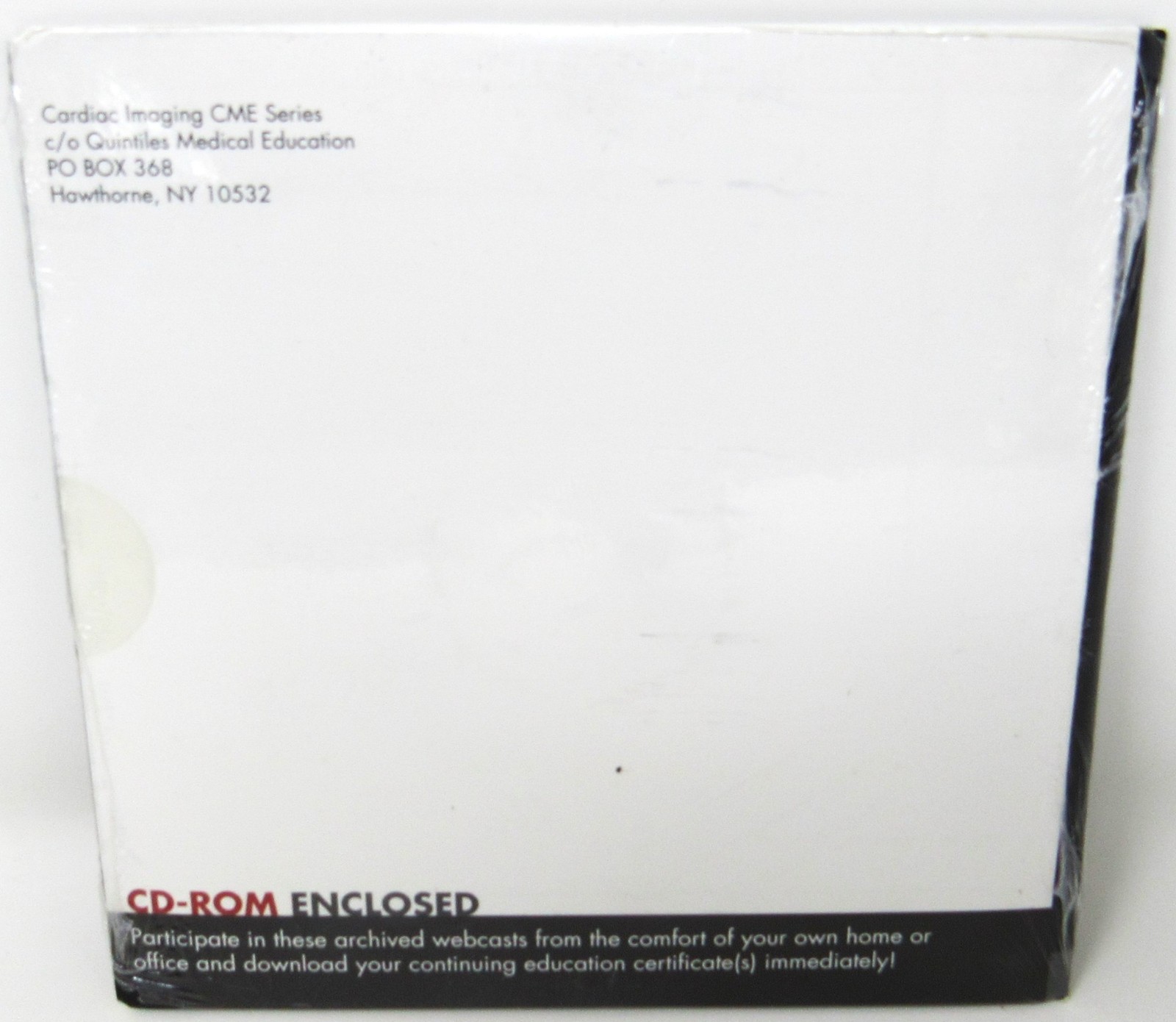 Cardiac Imaging CME Series Medical Education CD-ROM Vintage New Sealed Free Ship