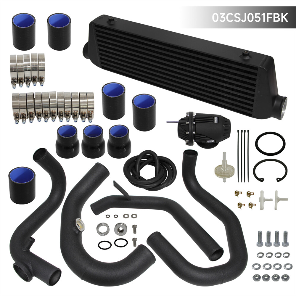 Intercooler Pipe Kit W/ Sensor Flange +BOV For VW Jetta Golf GTI MK4 1.8T 98-05