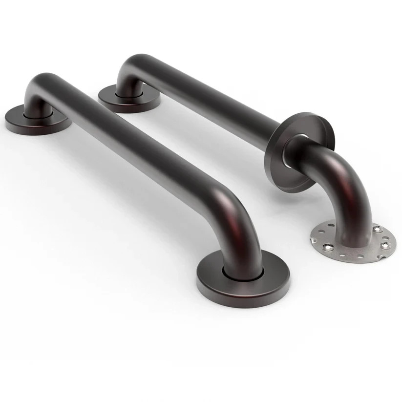 16 inch Bathroom Grab Bar 304 Stainless Steel 500lbs Loading Oil Rubbed Bronze