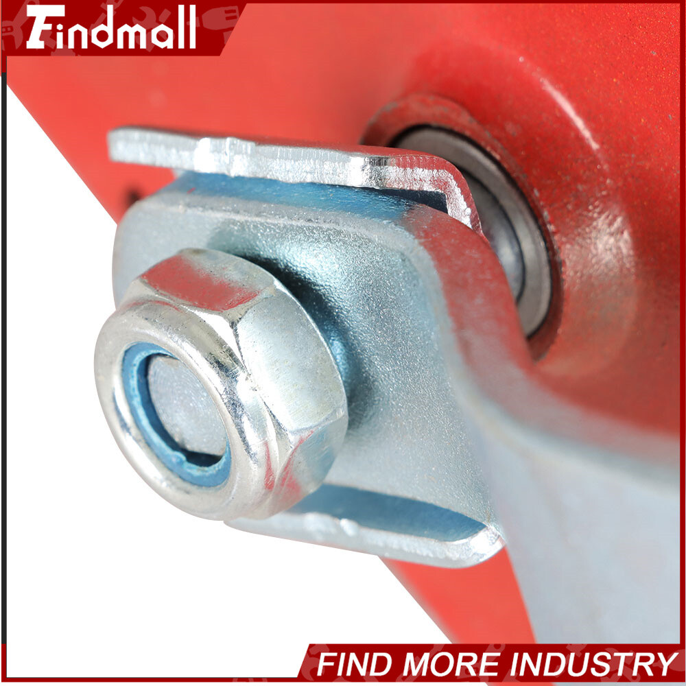 Findmall 3500 LBS Dual Speed Hand Winch Hand Crank Red Strap ATV Trailer Boat