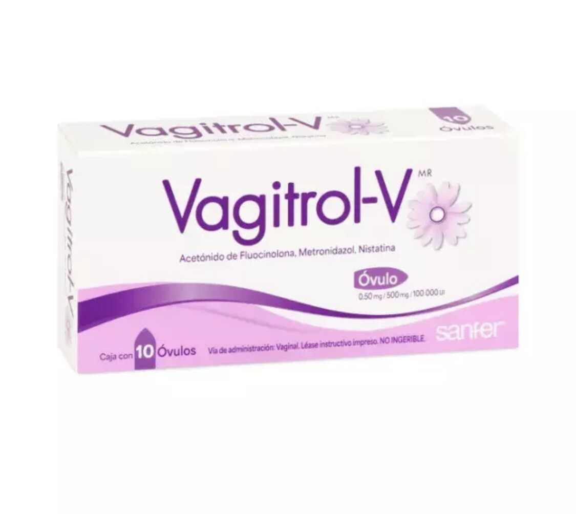Vagitrol-V Vaginal With 10 ÓVULOS Vaginal Infection
