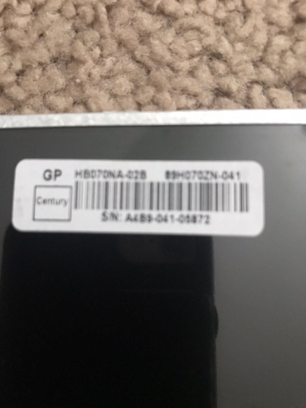 New 7” TFT LCD PANEL ZY-JX701570D103B