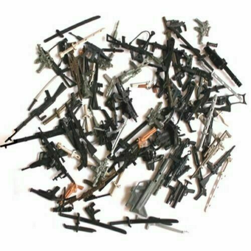 40PCS/LOT WEAPON ACCESSORIES suit for 3.75" Gi Joe Cobra Action Figures New