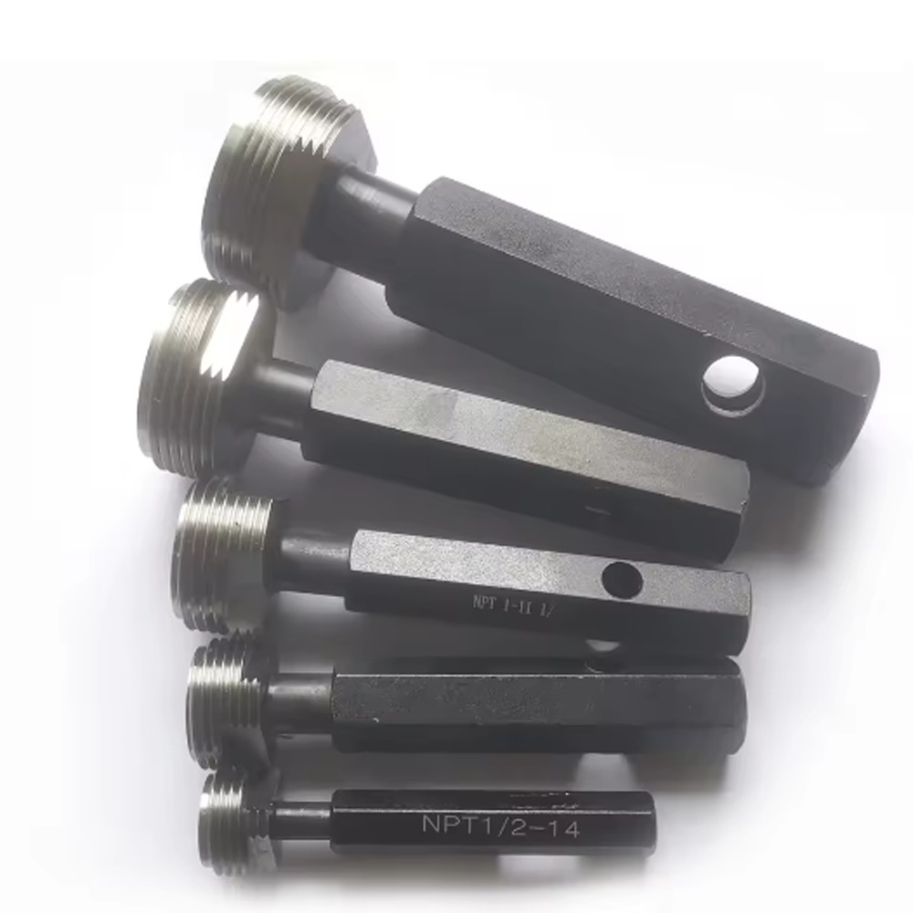NPT 1/16" 1/8" 1/4" 3/8" 1/2" 3/4" 1" ~ 2" Taper Pipe Plug Thread Gage Gauge