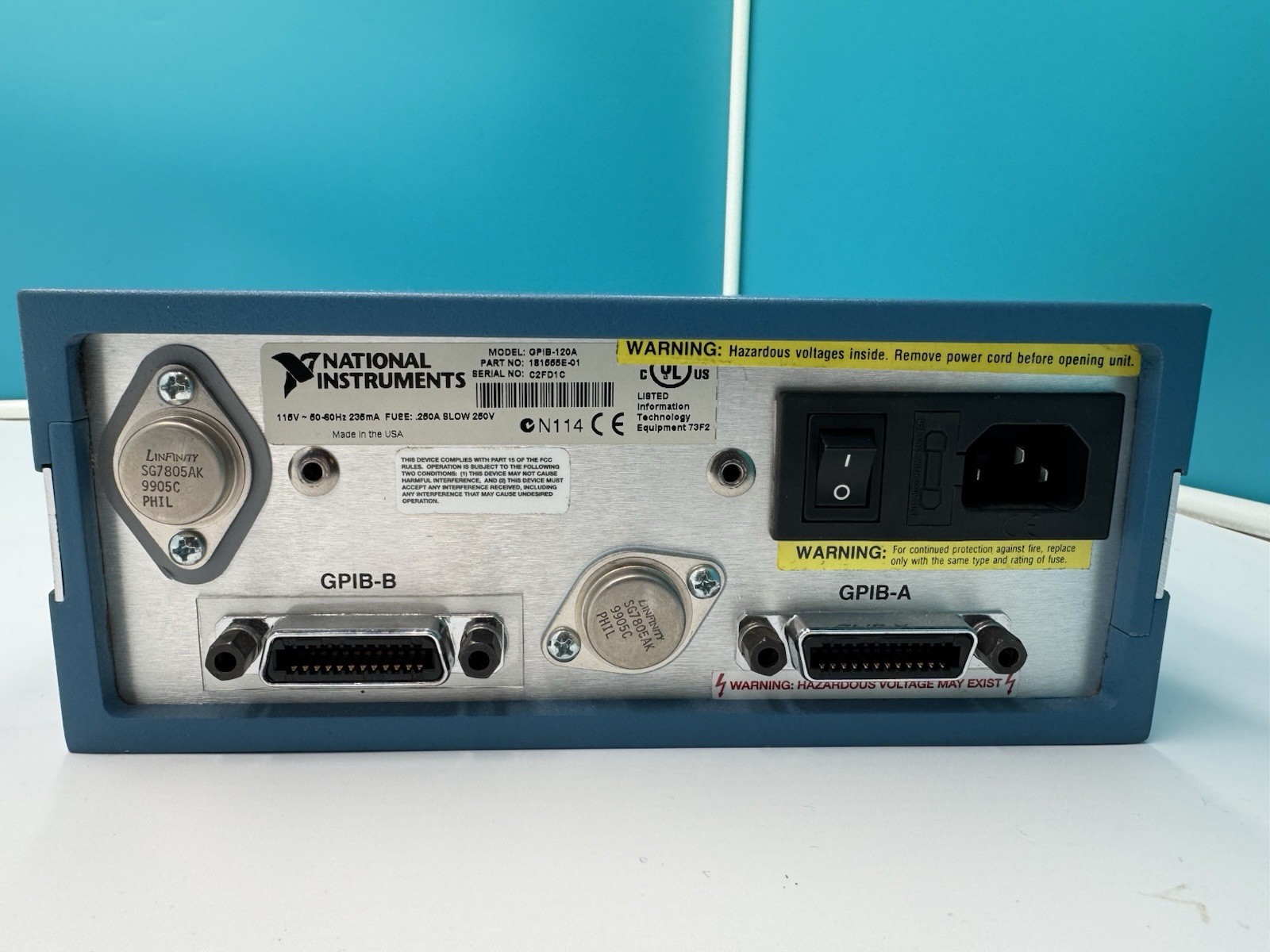 National Instruments GPIB-120A Bus Expander / Isolator *GOOD*